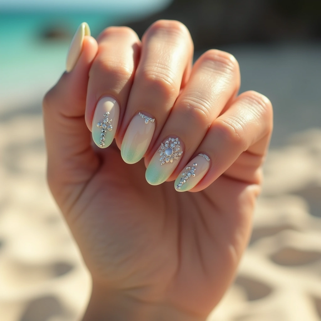 Mint Ombre Cream