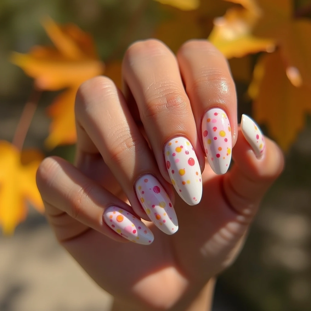 Playful Polka Cream