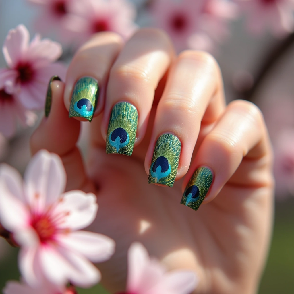 Luxurious Peacock Cream