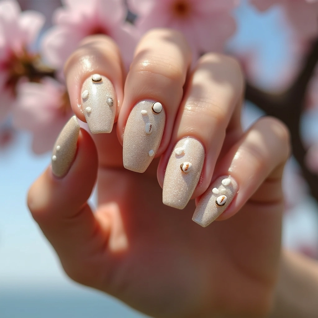Beachy Seashell Cream
