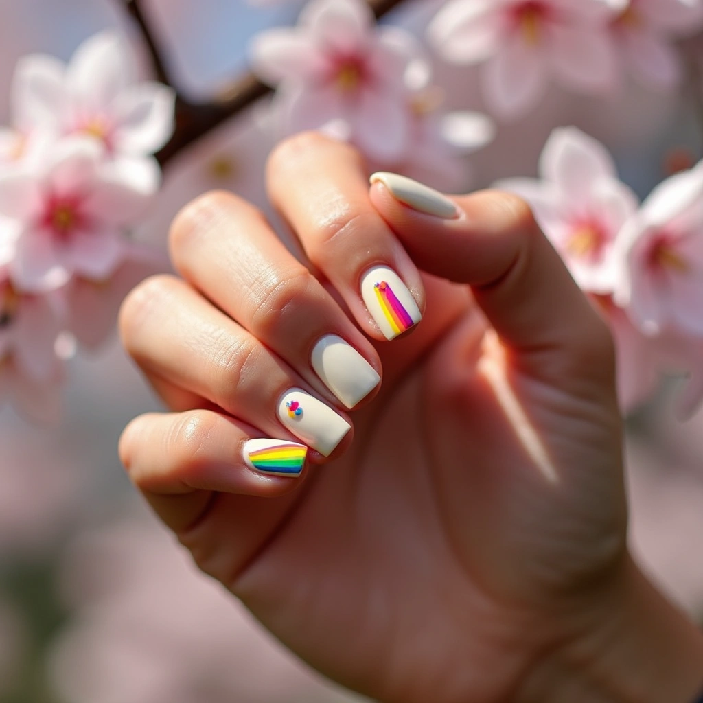 Cheerful Rainbow Cream