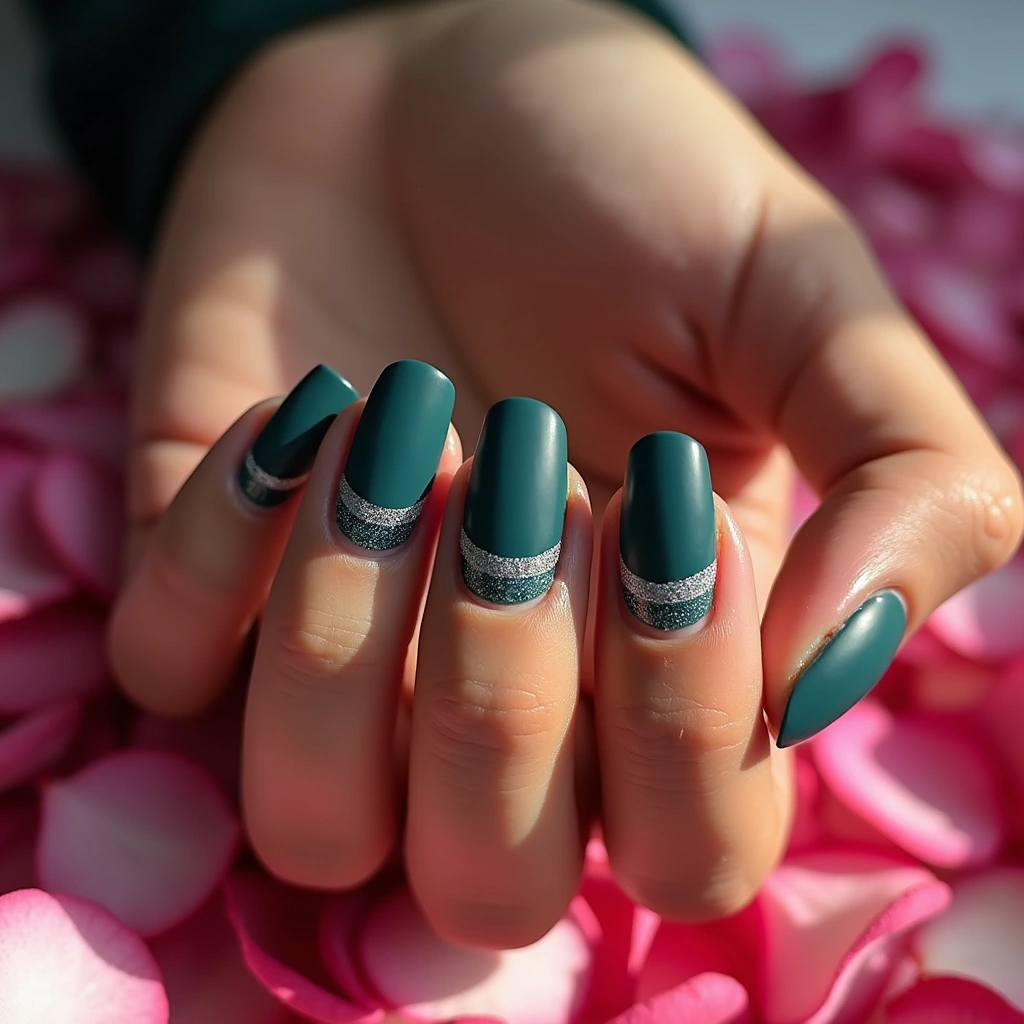 Teal Silver Sophistication