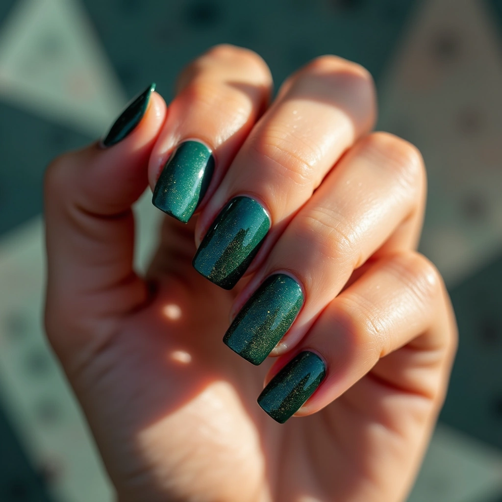 Teal Fall Evening