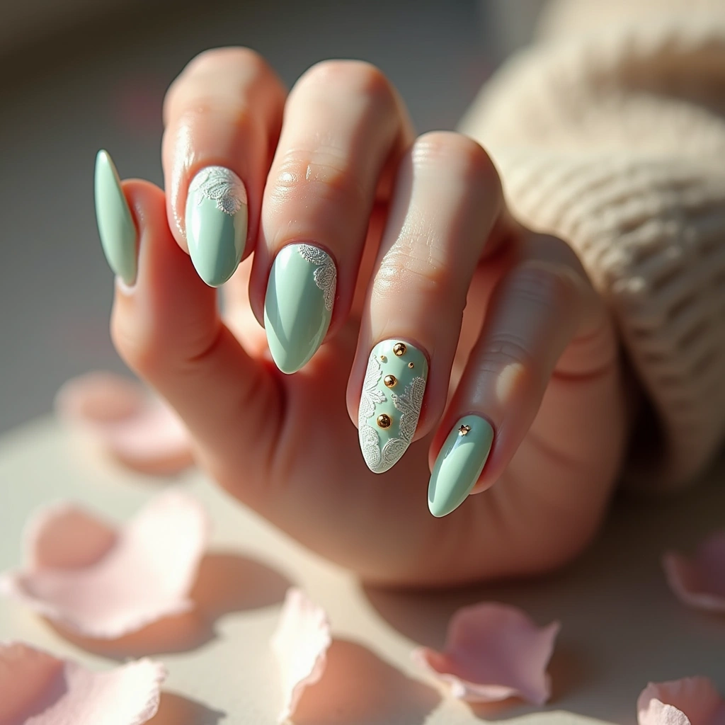 Elegant Mint Green