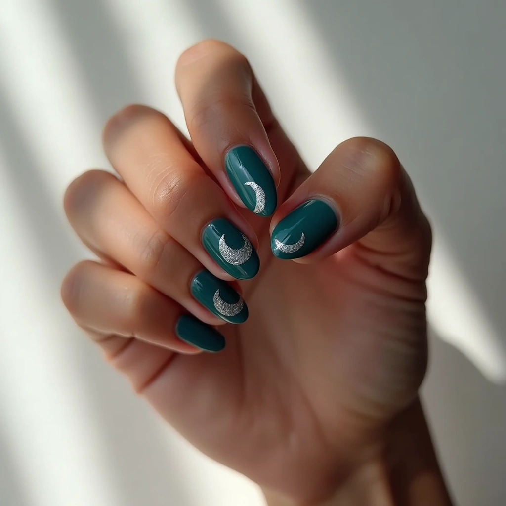 Celestial Teal Almond