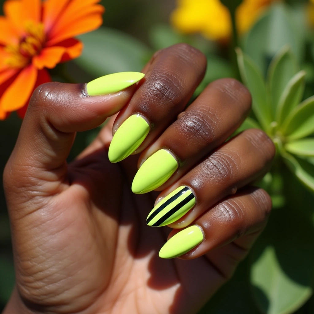 Modern Lime Almond