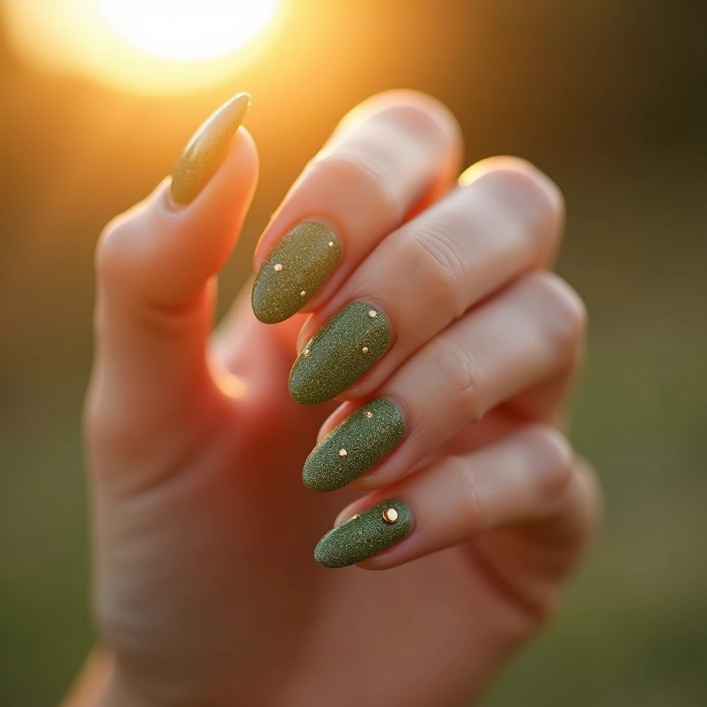 Textured Moss Almond