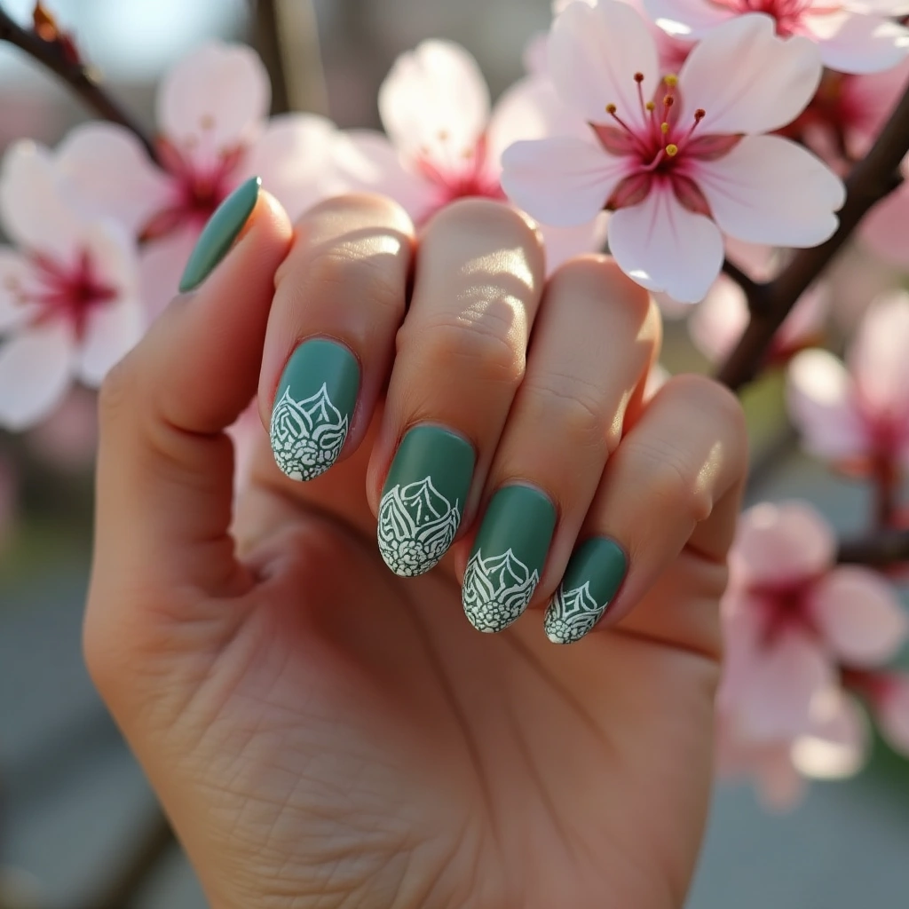 Bohemian Fern Almond
