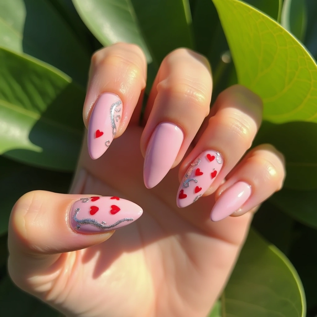 Whimsical Hearted Swirls