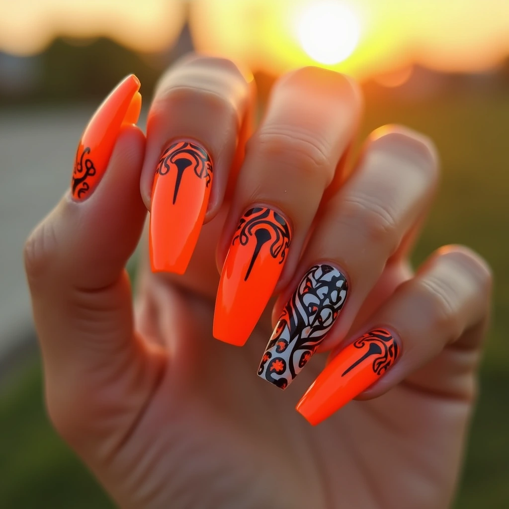 Striking Tribal Summer Neon