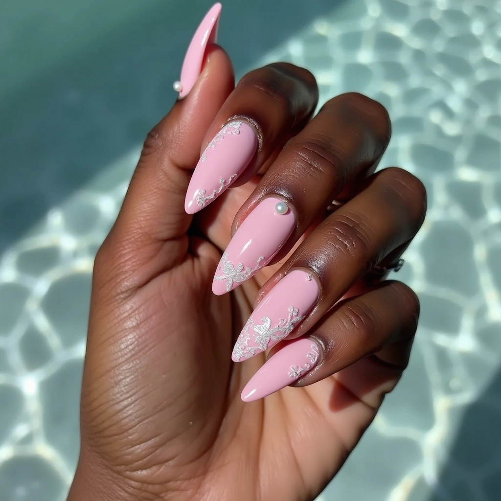 Elegant Pink Stiletto