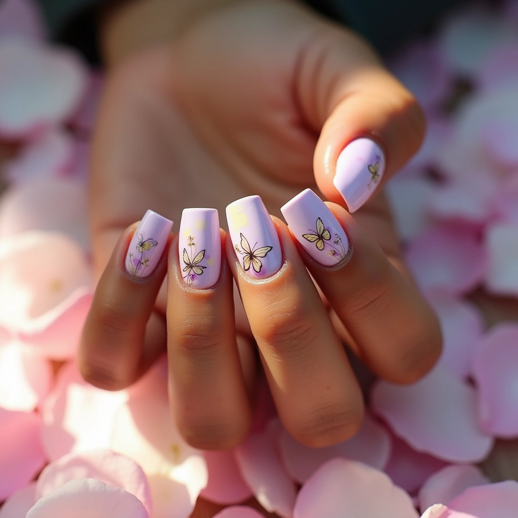 Dreamy Watercolor Butterflies
