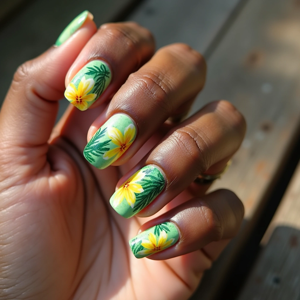 Tropical Watercolor Paradise