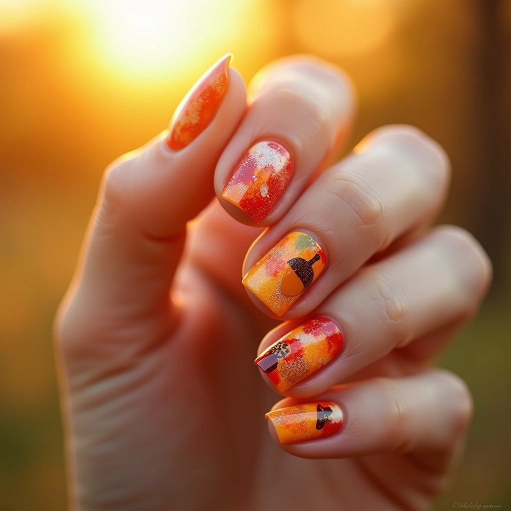 Autumn Watercolor Season