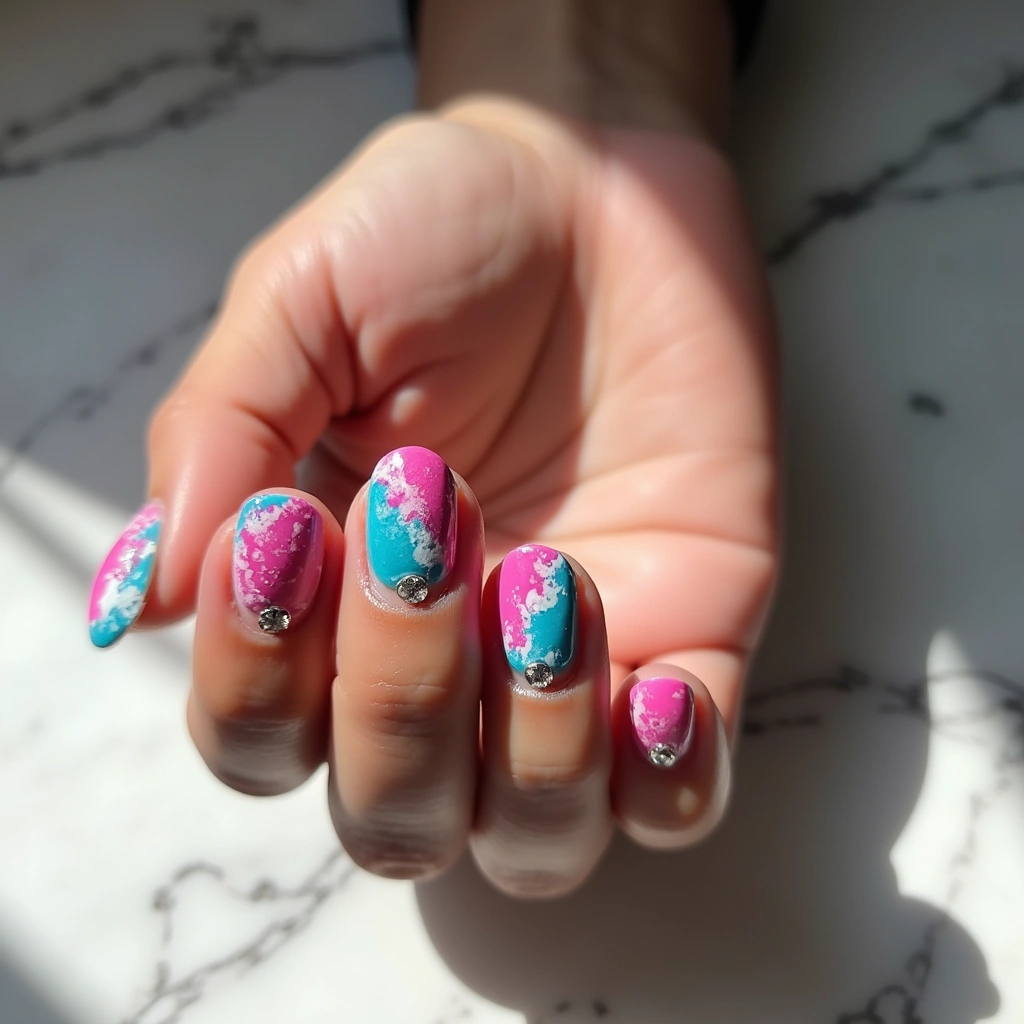 Playful Watercolor Splatter