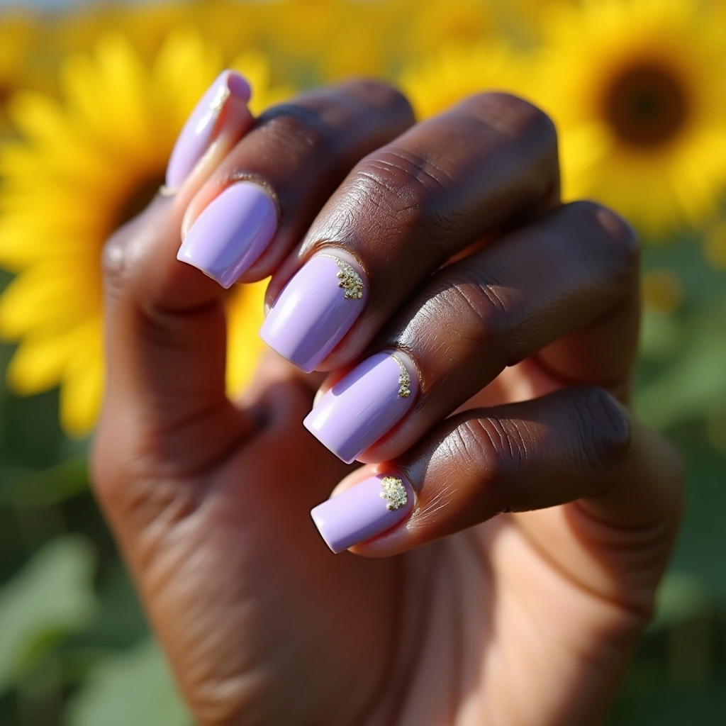 Lavender Henna Whimsy