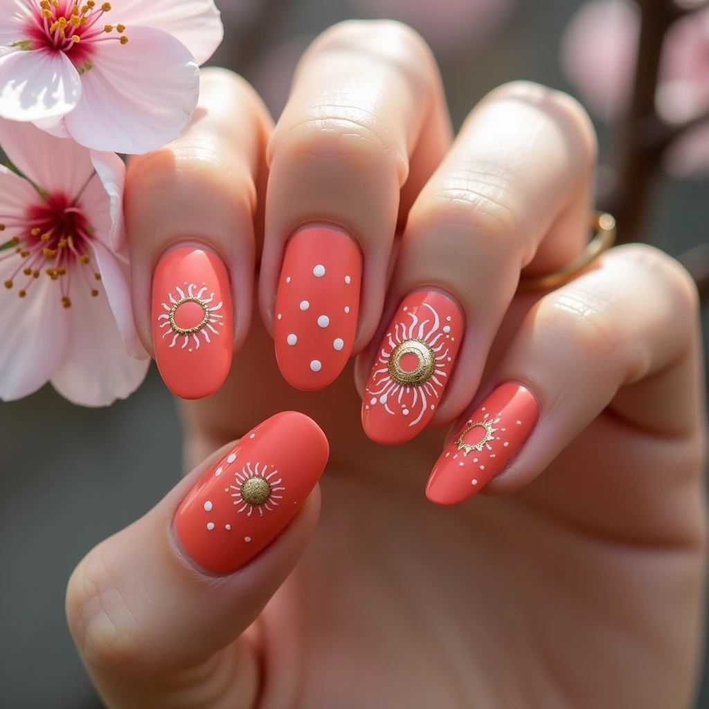 Coral Henna Celestial
