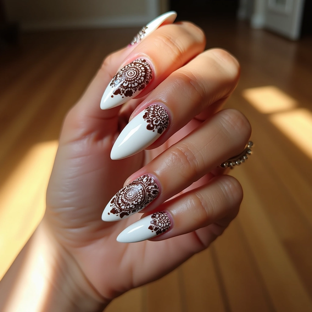 Ivory Henna Mandalas