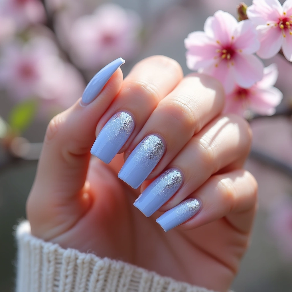 Spring Blue Gradient