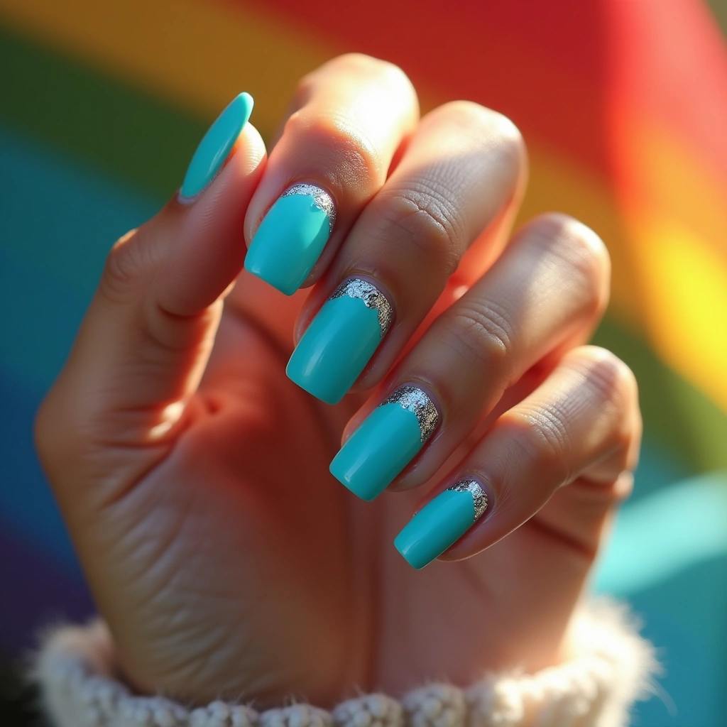 Fresh Blue And Silver Vibes