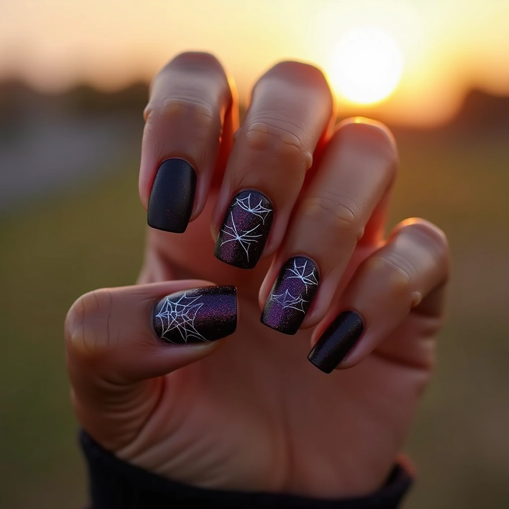 Spiderweb Gradient Shine