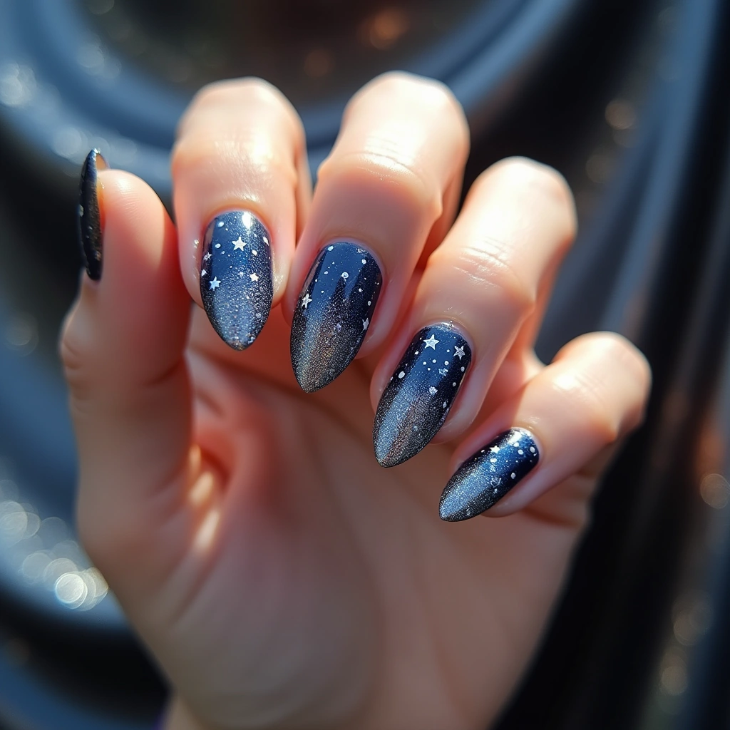 Silver Shooting Stars