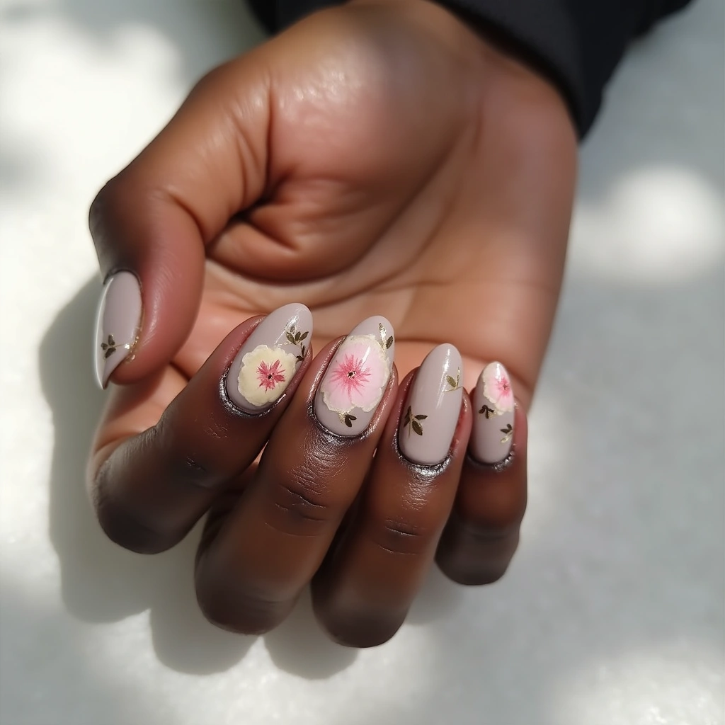 Elegant Taupe Peonies