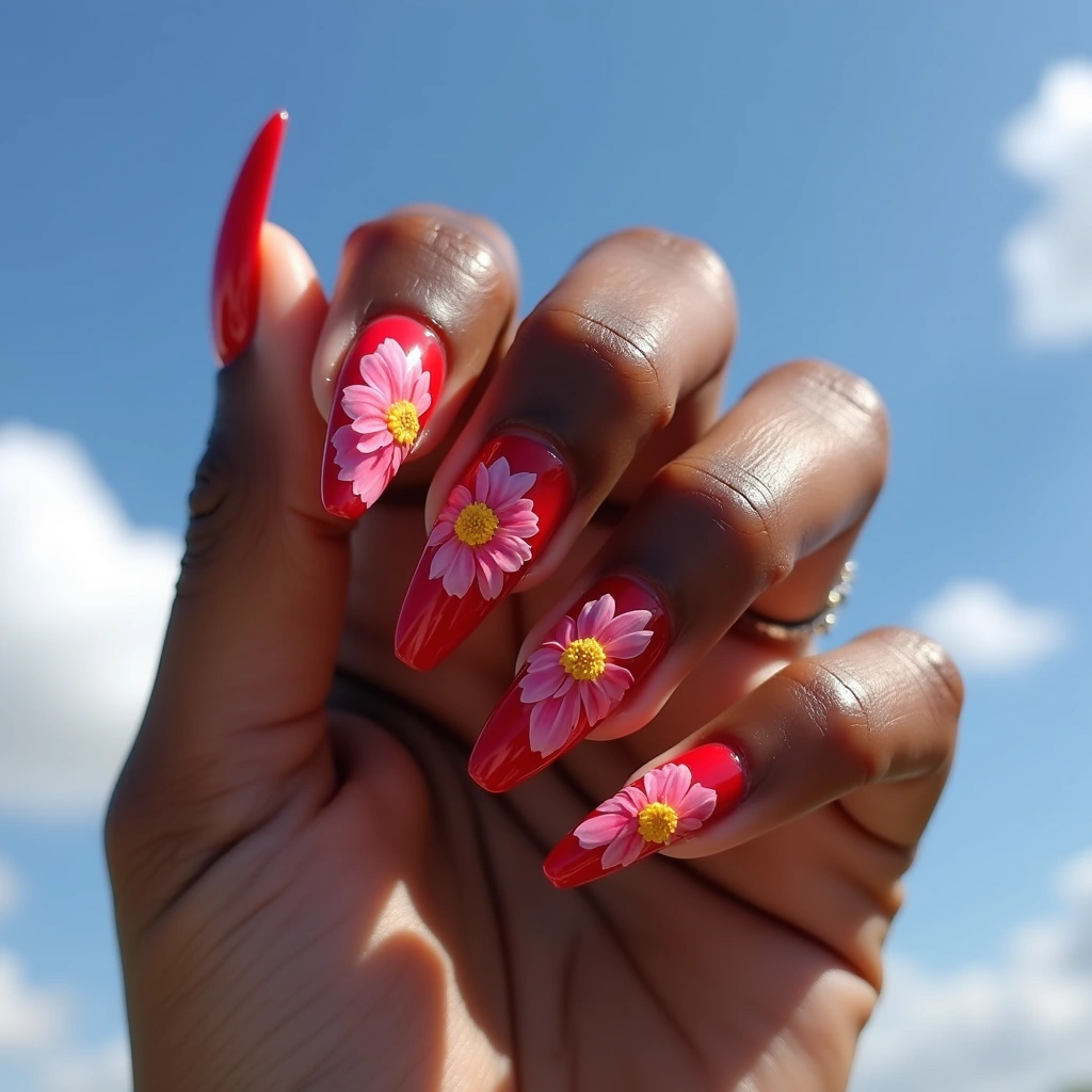Vibrant Peony Drama