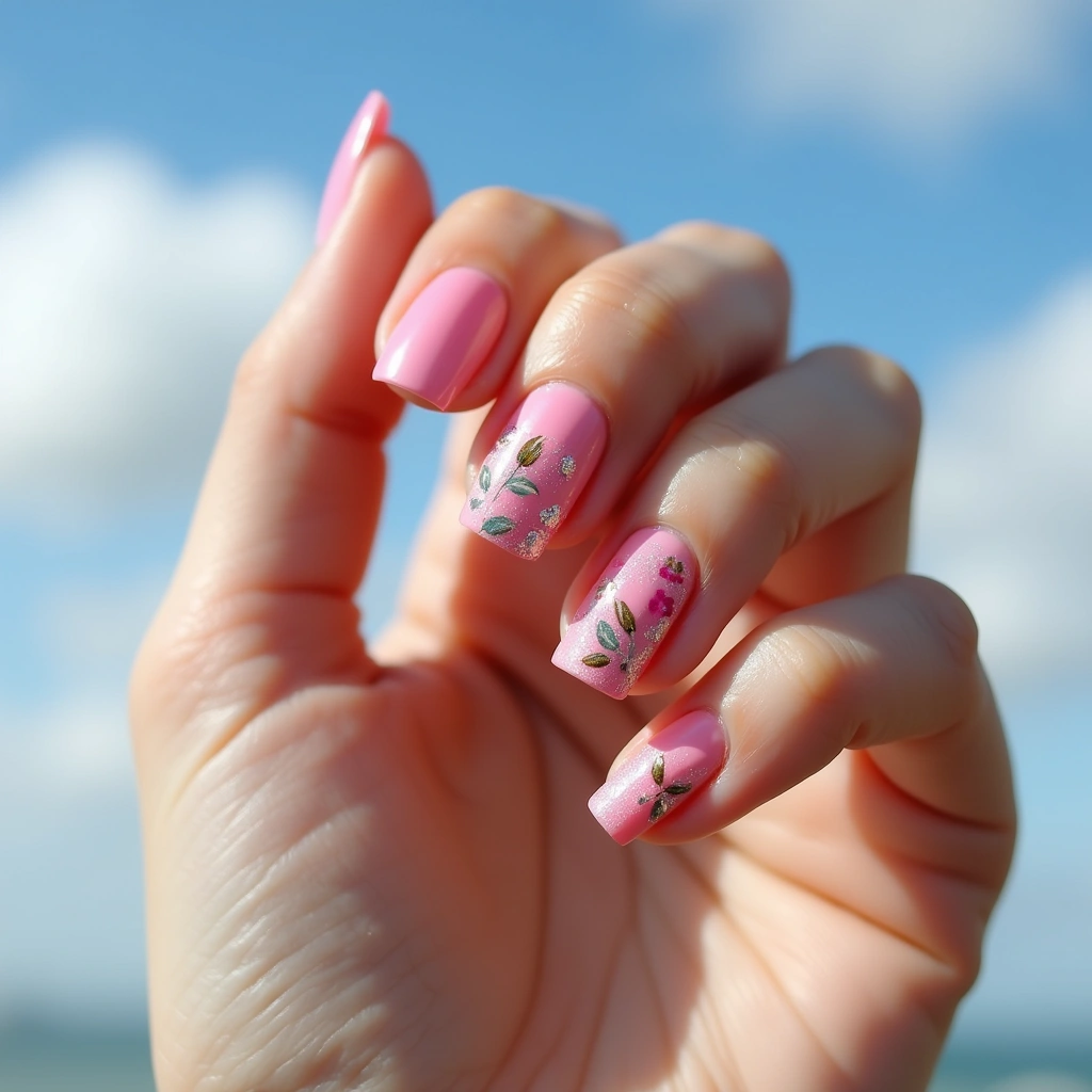 Whimsical Pink Peonies
