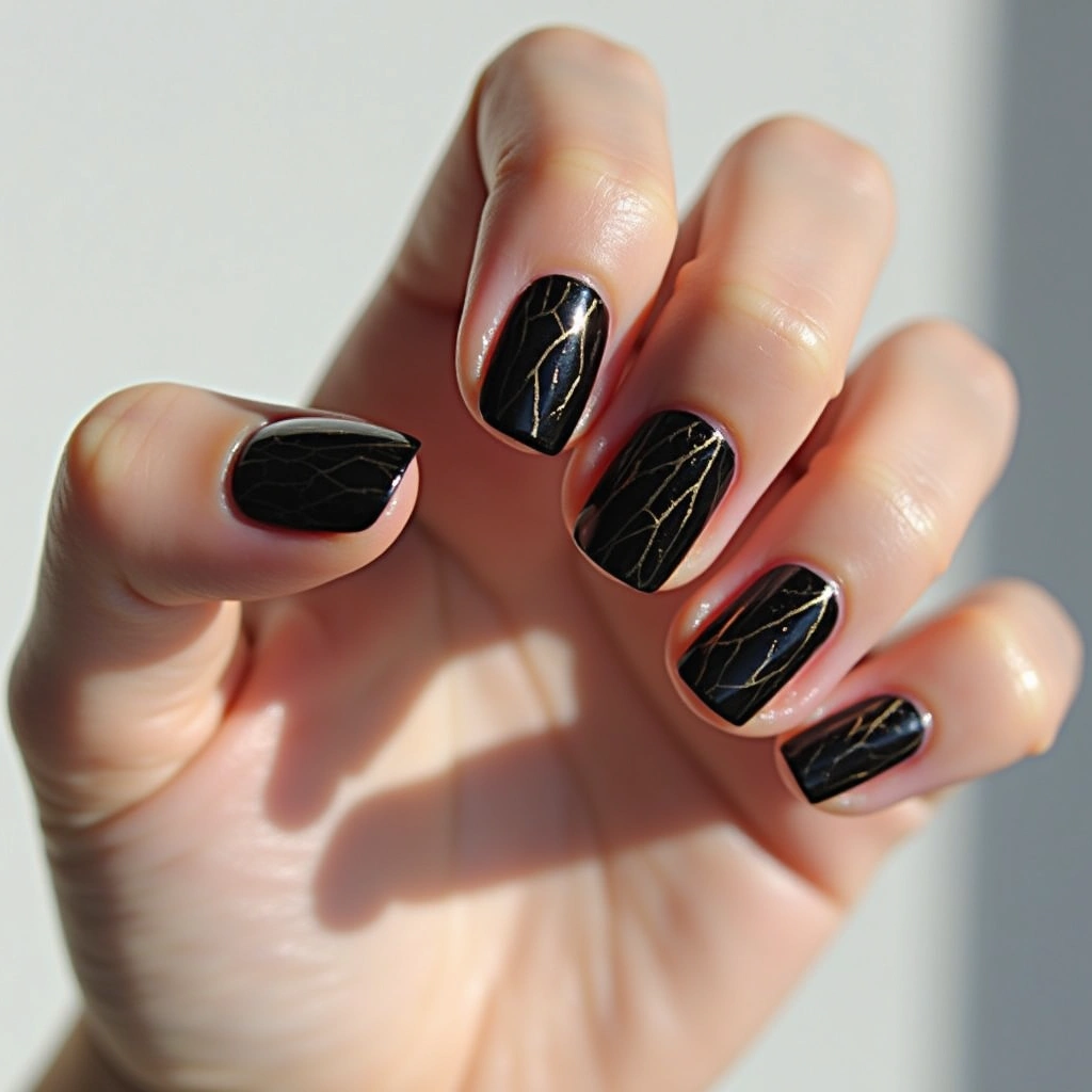 Cracked Glass Black Cherry