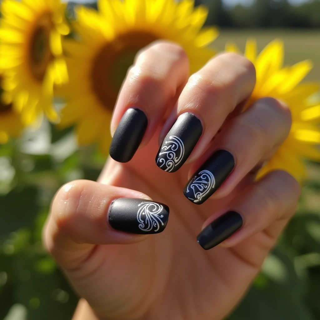 Swirl Elegance Black Cherry