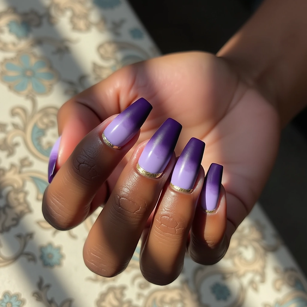 Matte Purple Gradient