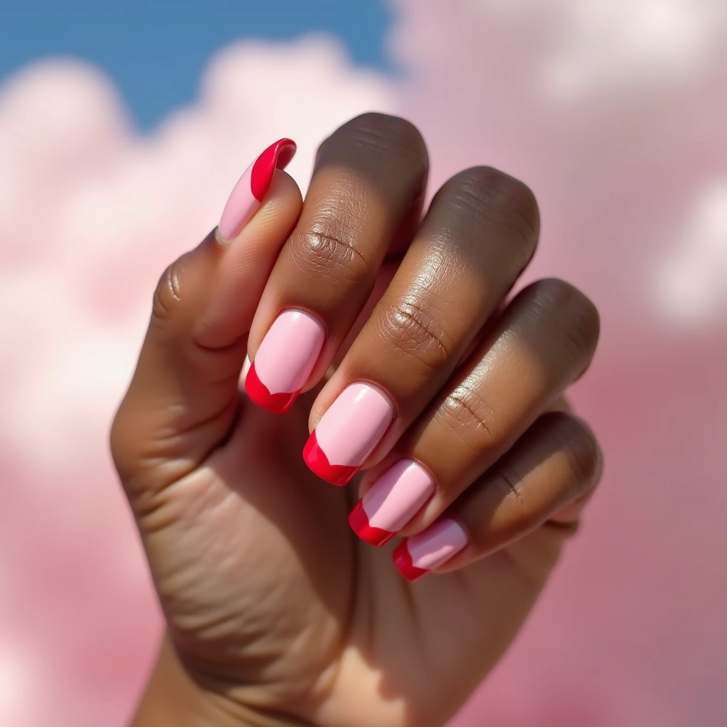 French Heart Tip Twist