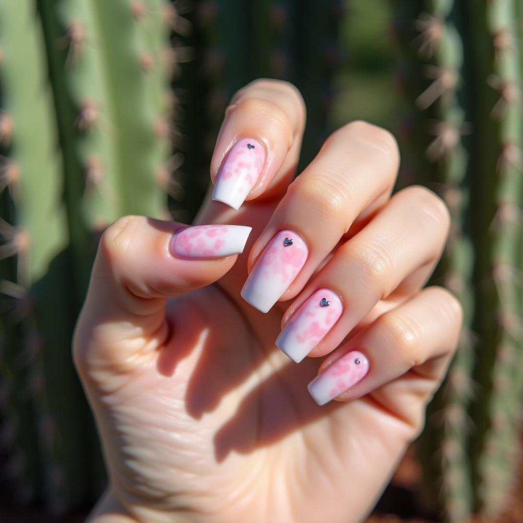 Watercolor Pink Heart Blend