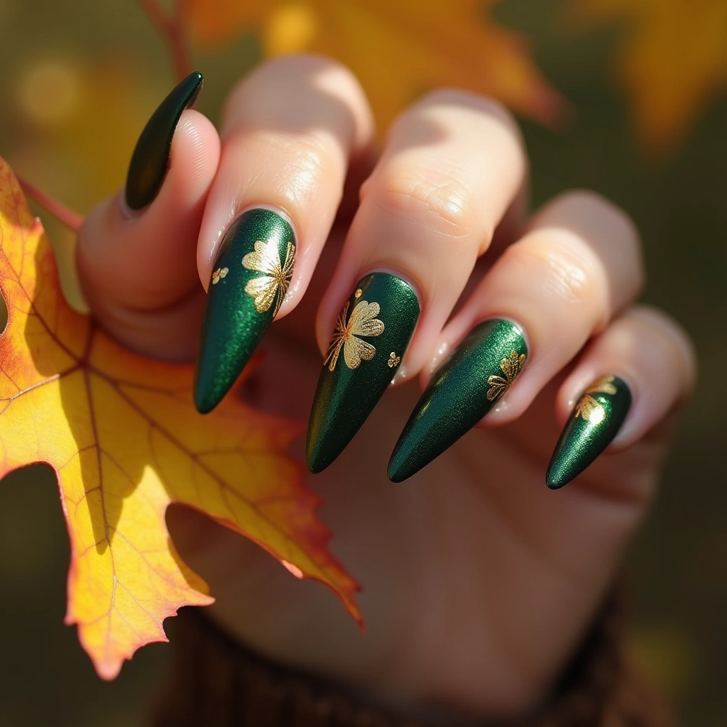 Striking Gold Shamrock