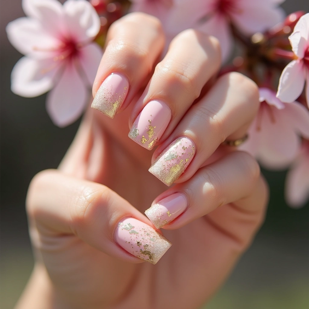 Glamorous Soft Pink Champagne