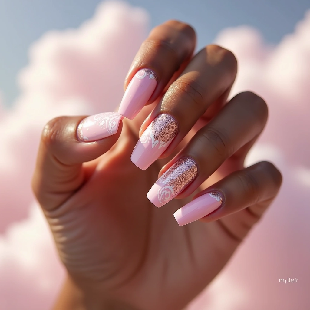 Dreamy Soft Pink Gold