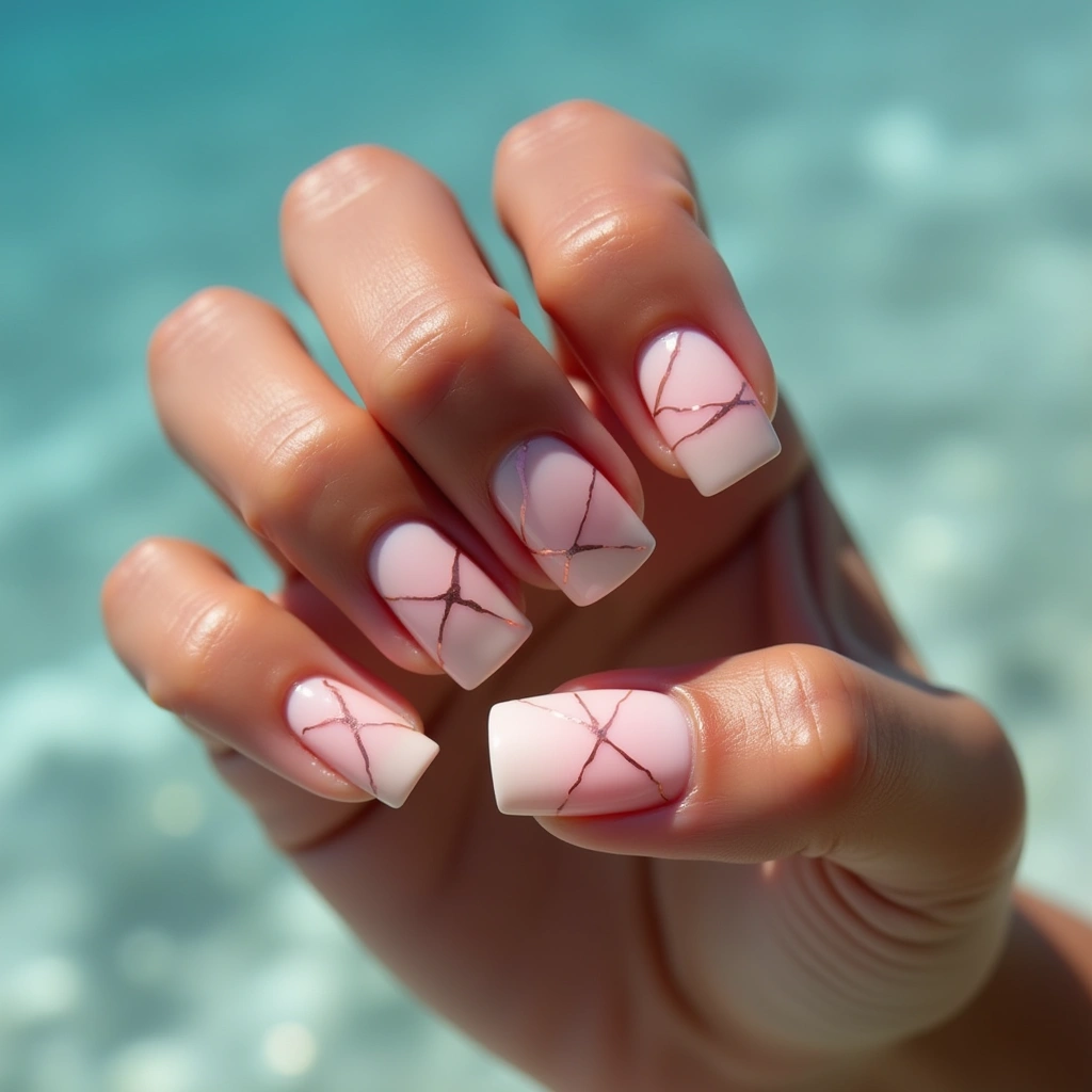 Contemporary Soft Champagne Rose