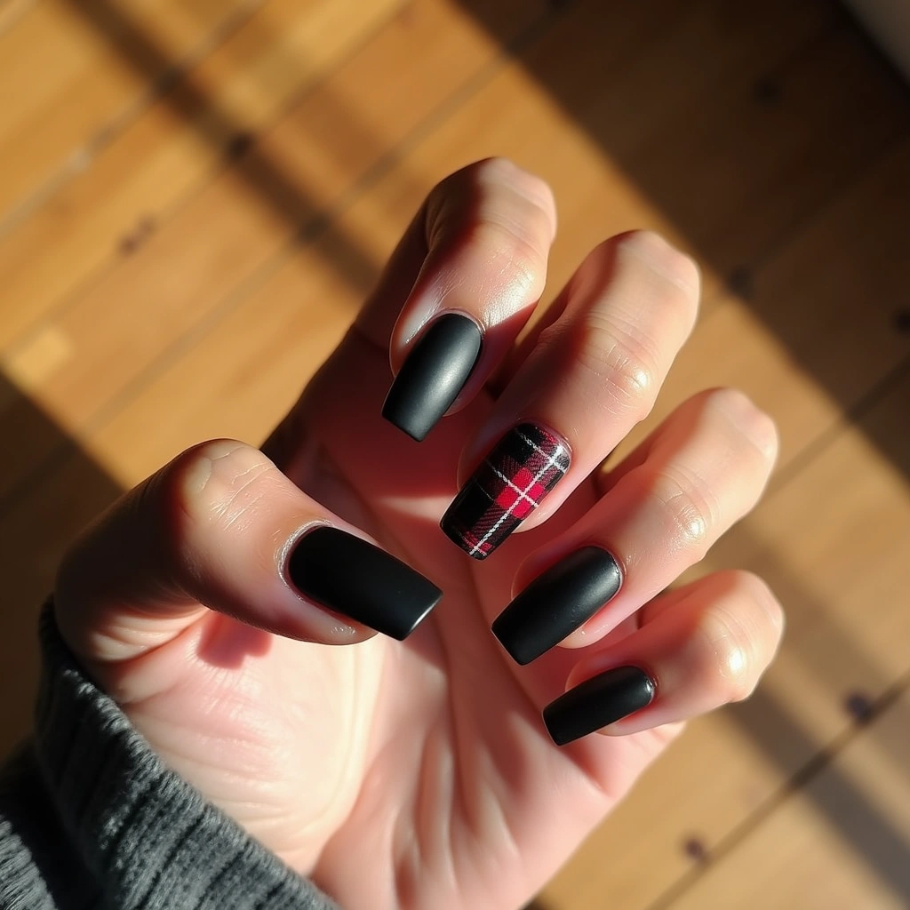 Plaid Onyx Cozy