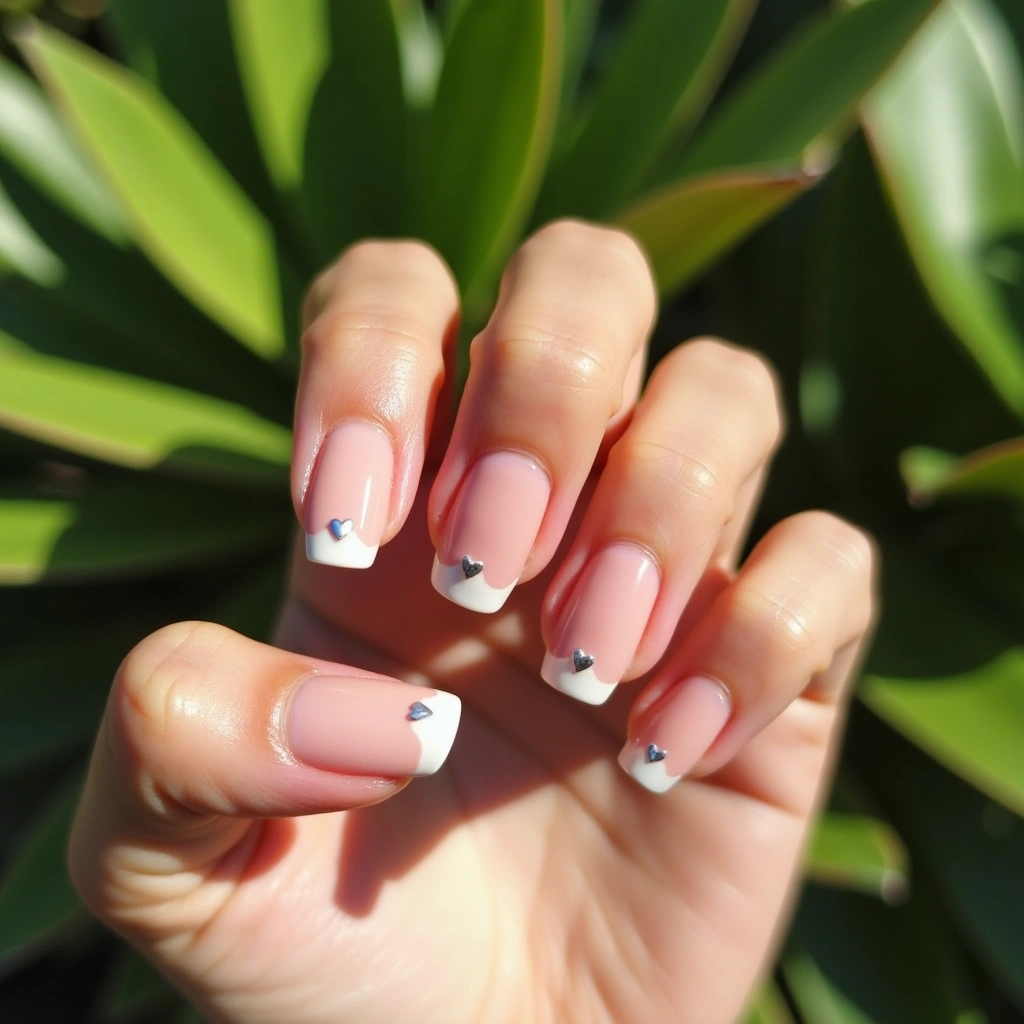 Ombre Onyx Hearts
