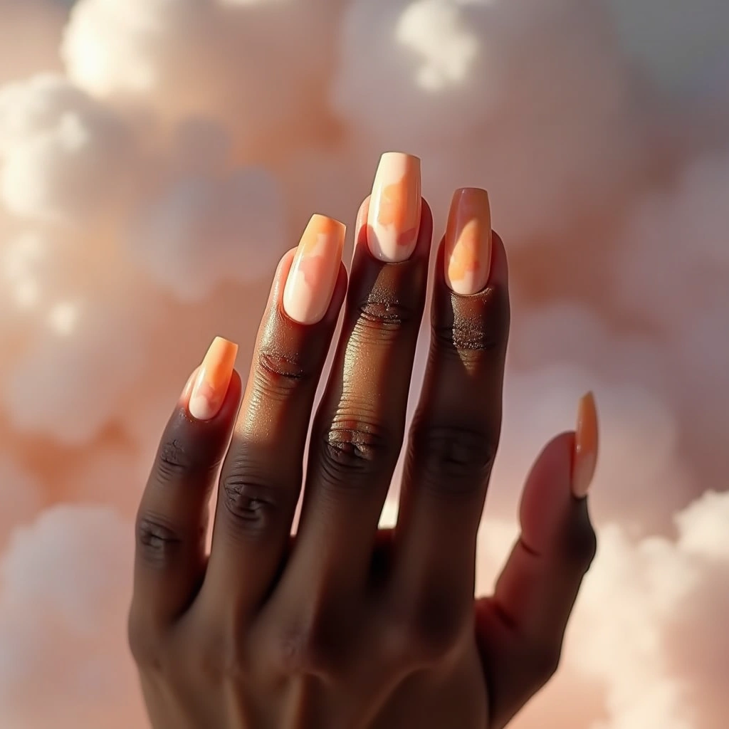 Marble Peach Tan