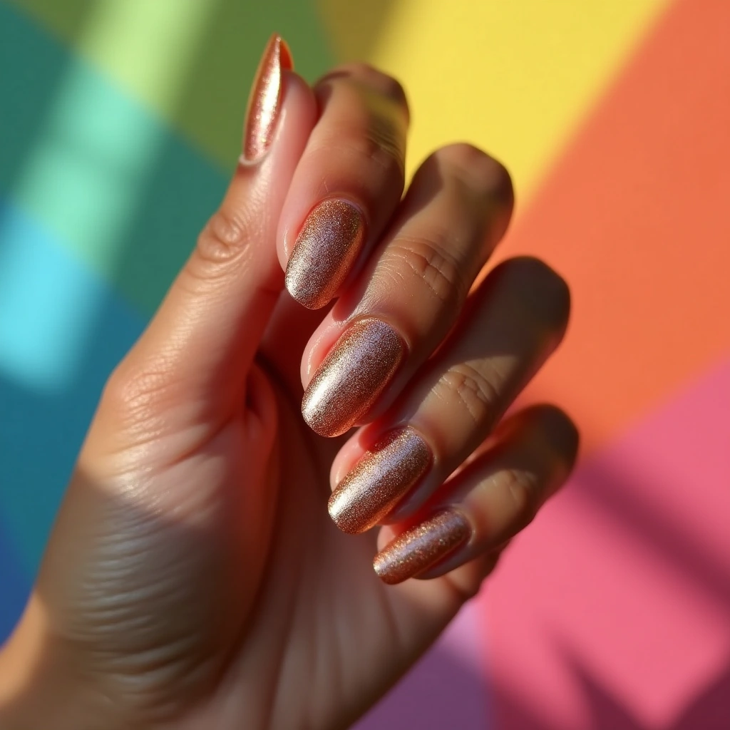 Rose Gold Gradient Tan