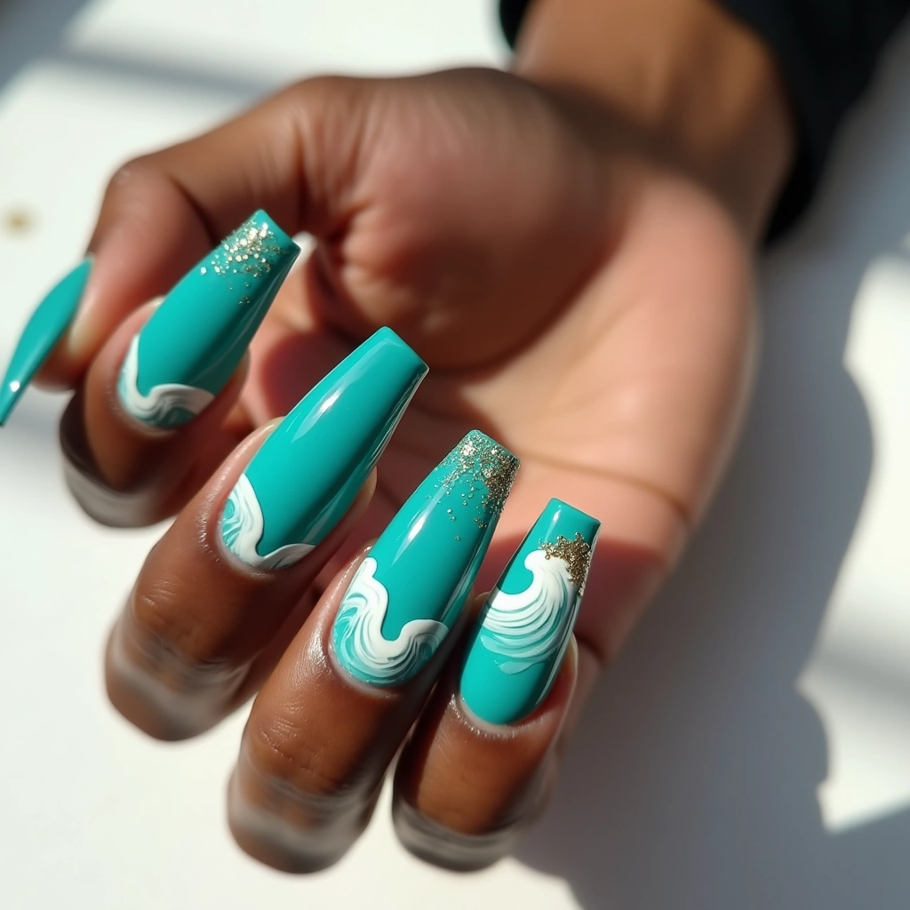 Beachy Boujee Waves