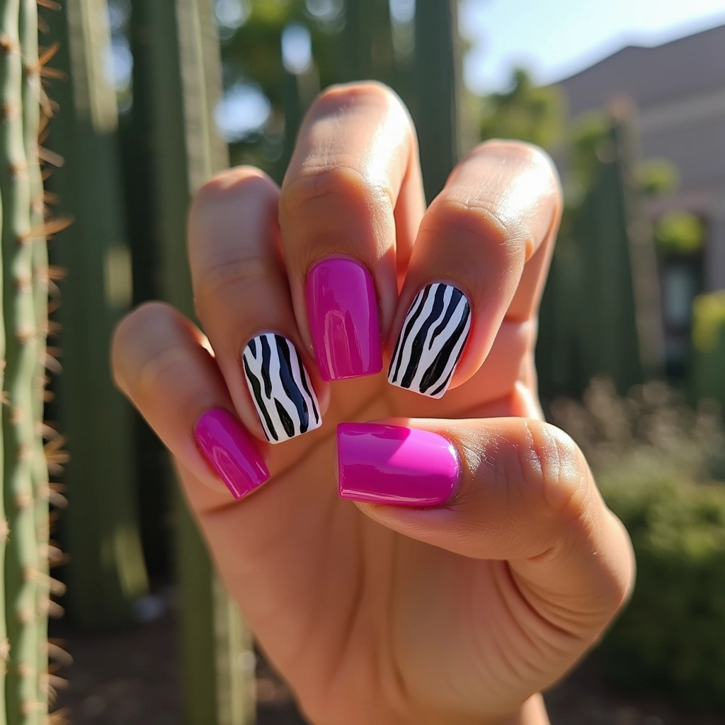 Fuchsia Silk Wild