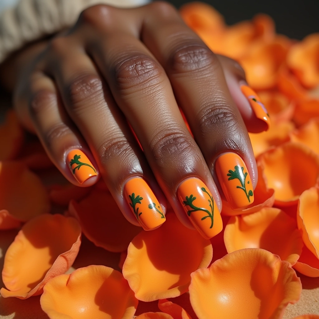 Orange Silk Harvest
