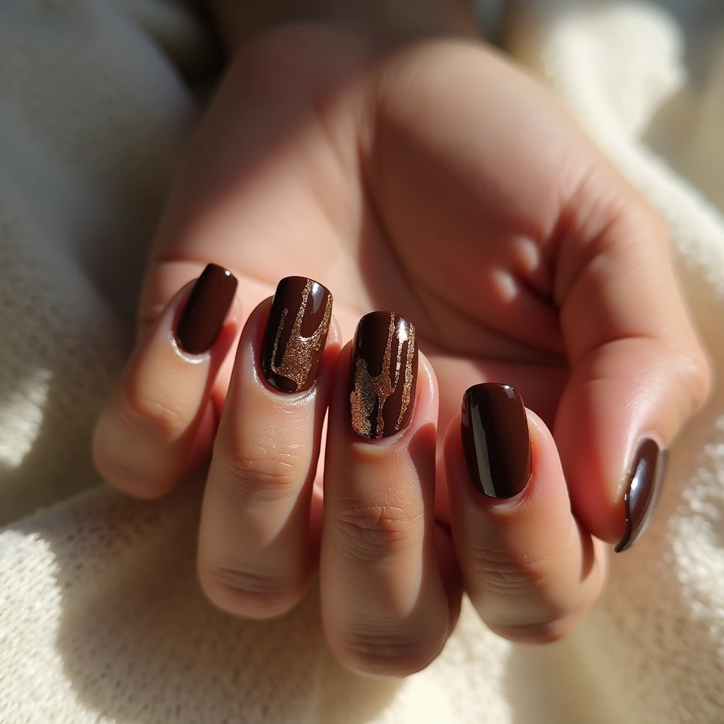 Brown Silk Decadence