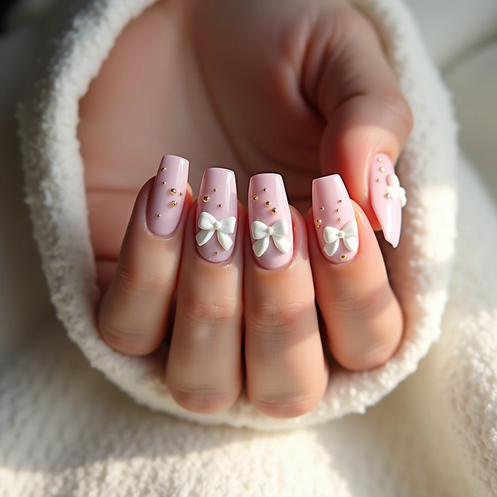 Chic Pink Bow