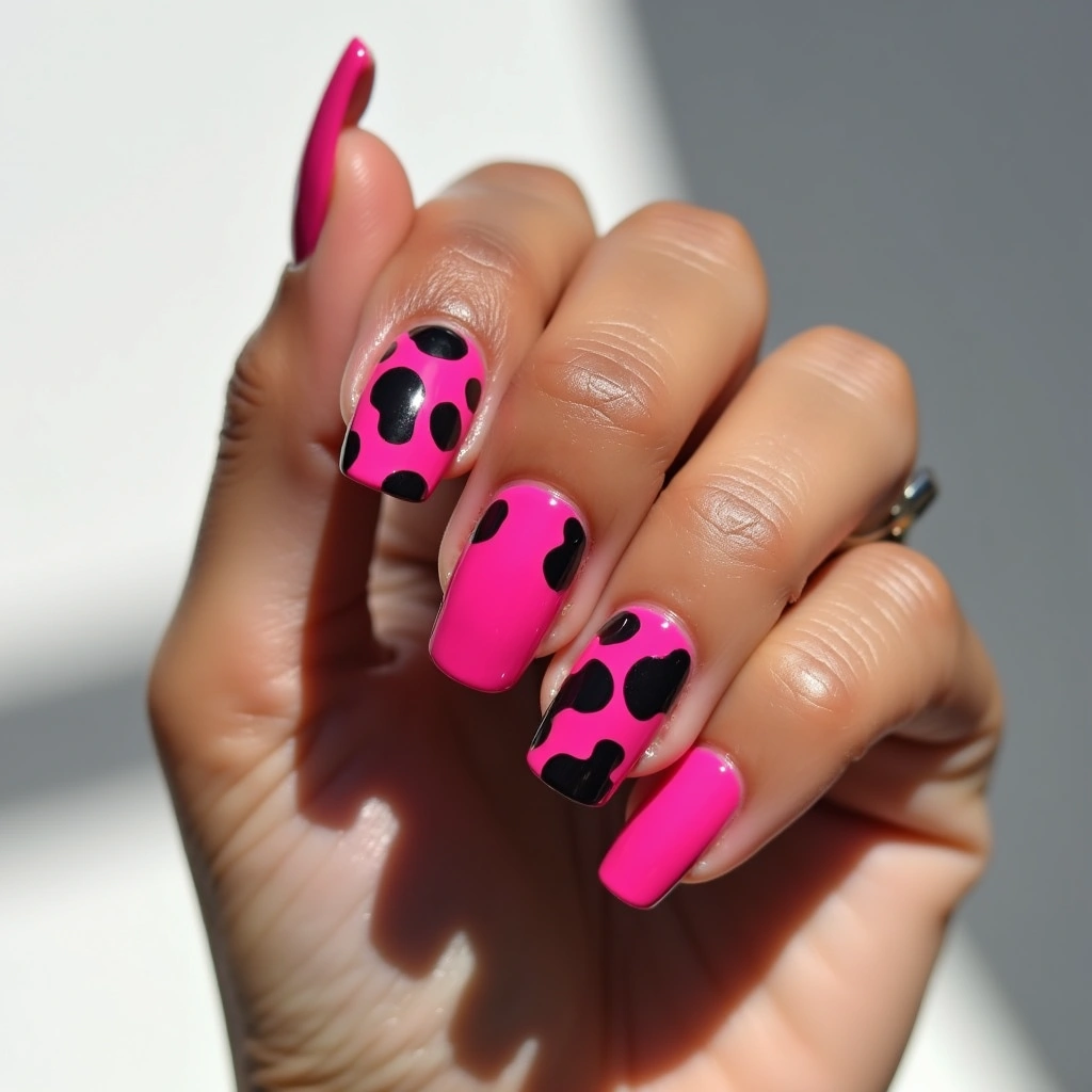 Hot Pink Cow Shine