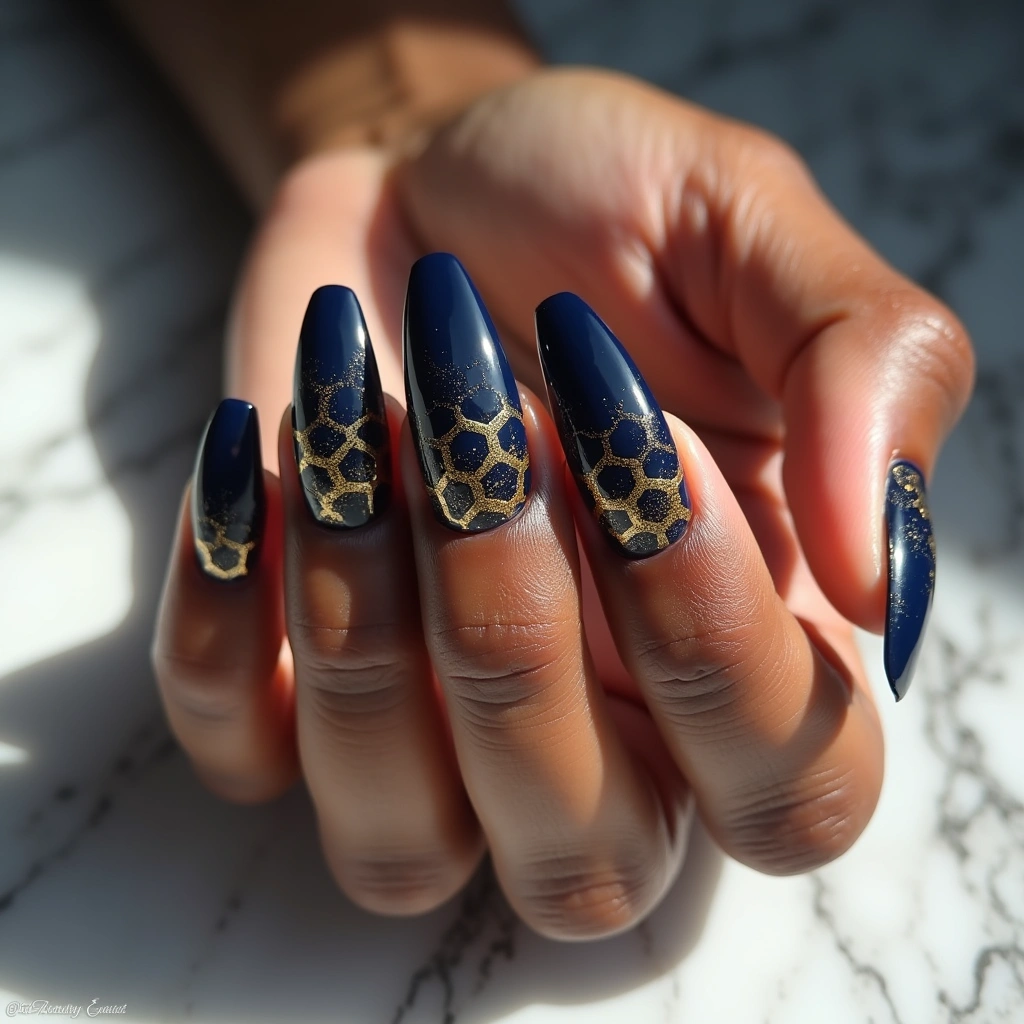 Elegant Navy Hive