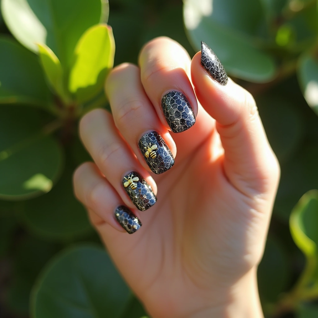 Dazzling Silver Hive